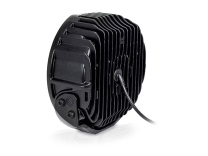LED Extraljus Sentinel Black 9" med E-Boost – närbild