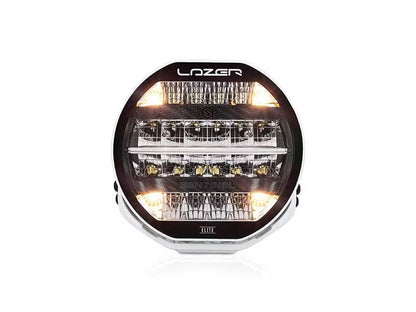LED Extraljus Sentinel Elite 9" Vit med Positionsljus – närbild