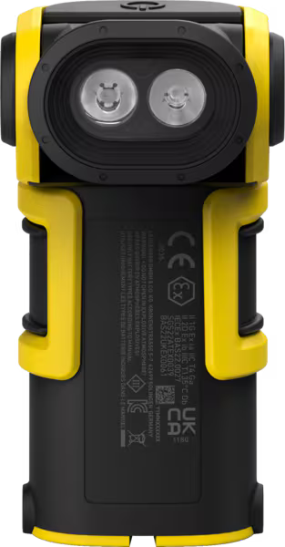 Ledlenser EXC6R EX lampa – produktvy från sidan | LEDLENSER