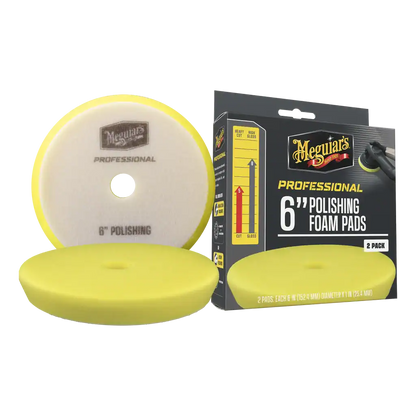 Meguiar’s Professional Polishing Foam Pads 6