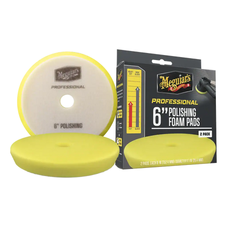 Meguiar’s Professional Polishing Foam Pads 6