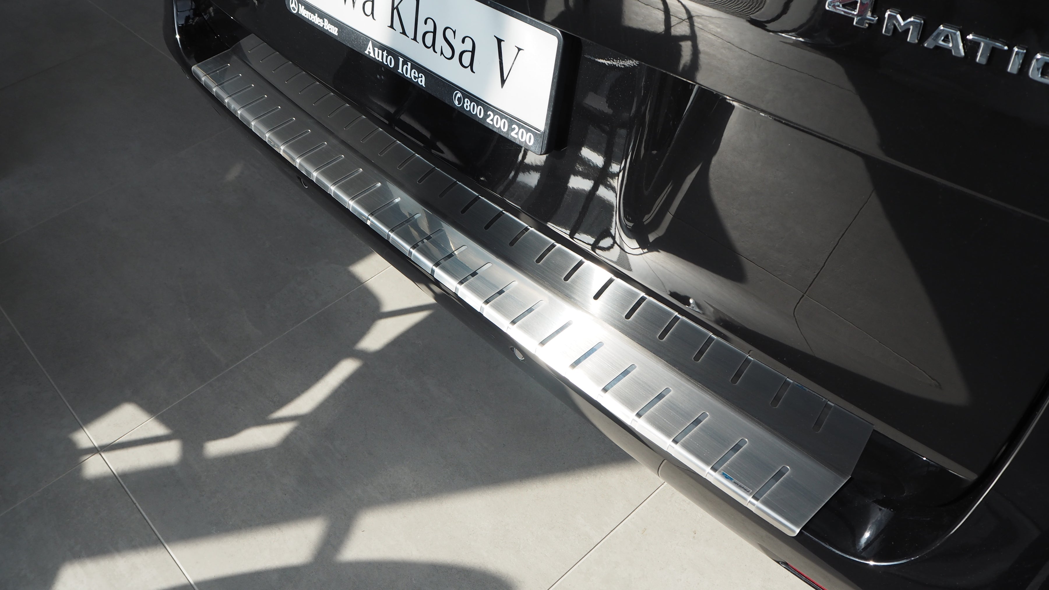 Lastskydd till Mercedes-Benz Vito III W447 2014–2023 – Rostfritt stål