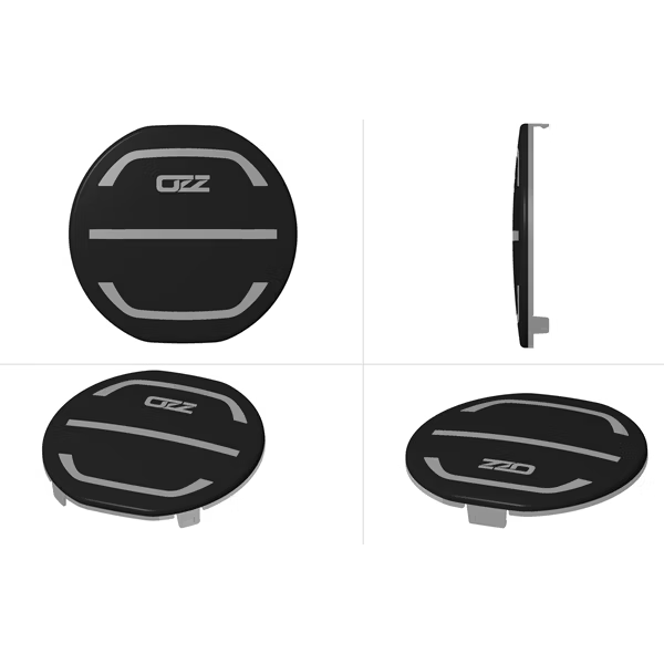 OZZ XR2 P7" LED Extraljus 178 mm med Dynamiskt Positionsljus – närbild