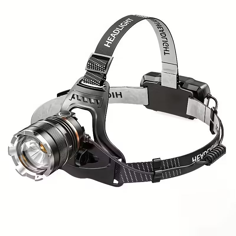 Pannlampa USB-uppladdningsbar – Zoombar LED med sensor & 1200mAh batteri