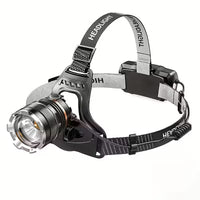Pannlampa USB-uppladdningsbar – Zoombar LED med sensor & 1200mAh batteri