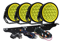 produktbild framifrån visande W – Light XTREME W9 RAD4 – Yellow – W-Light