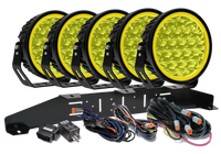 produktbild framifrån visande W – Light XTREME W9 RAD5 – Yellow – W-Light