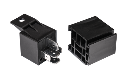 Relä 80A/60A – 24V – 5 – PIN – 5 – stift växlande – närbild detaljer | Carlevel