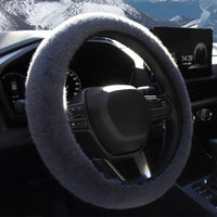 Rattskydd 39 cm fluffigt plysch – universellt rattöverdrag – närbild detaljer | Carlevel