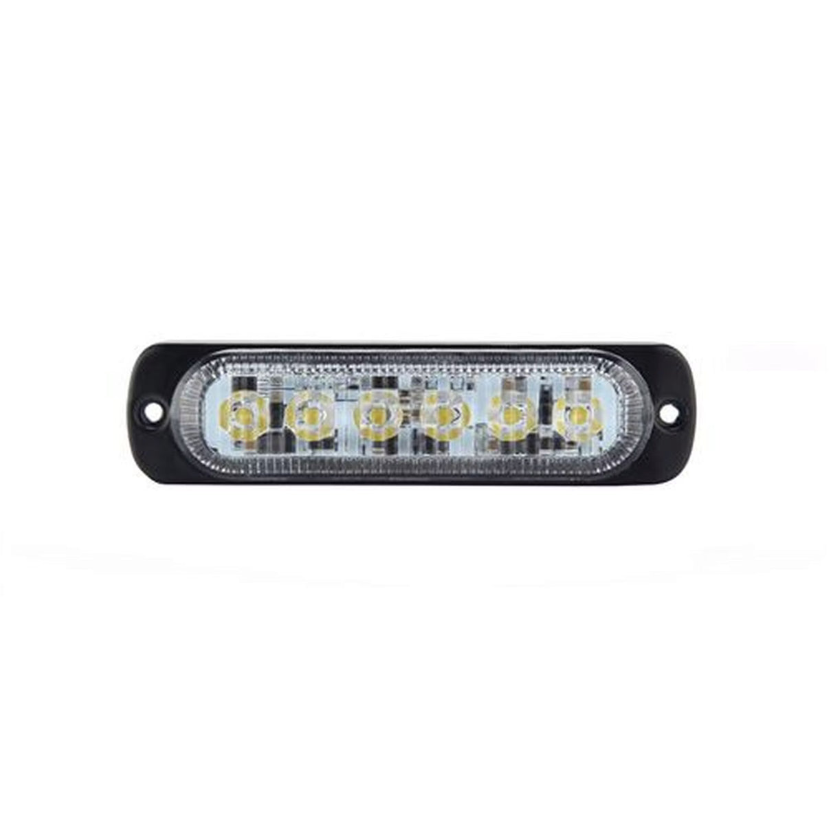 Blixtljus LED Planmontage 4 eller 6 dioder – E-godkänd, 10–30V – detaljbild