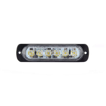 Blixtljus LED Planmontage 4 eller 6 dioder – E-godkänd, 10–30V – detaljbild
