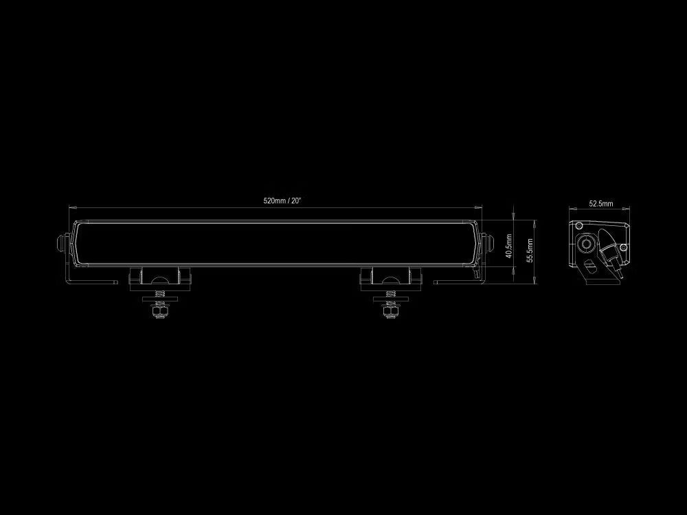 LED-rampspaket Razor Drivers Edition 20″ 90W – bild 7