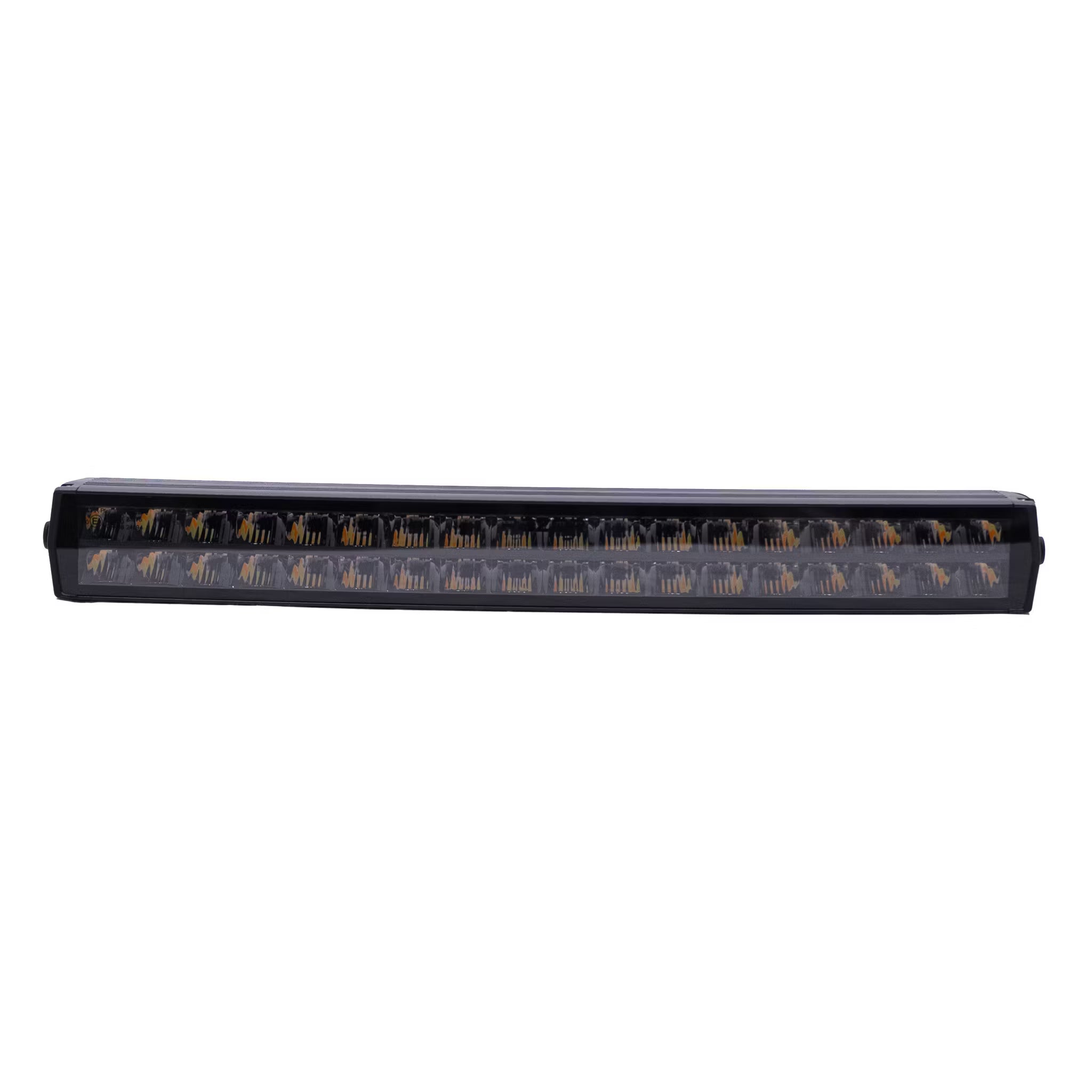 Razor Twinbar Pro Curved LED Ramp – Dubbelradig & Positionsljus (20–40") – närbild