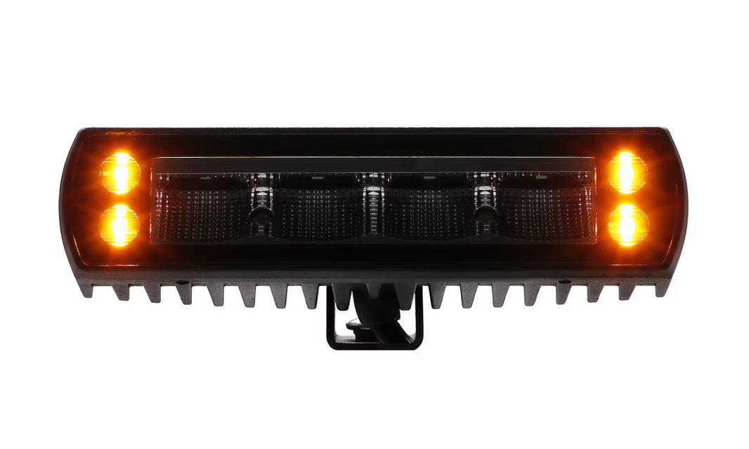produktbild framifrån visande Arbetsljus Worker 32 Flash 40W blixtljus IP69K – Razor Sweden – Razor Sweden