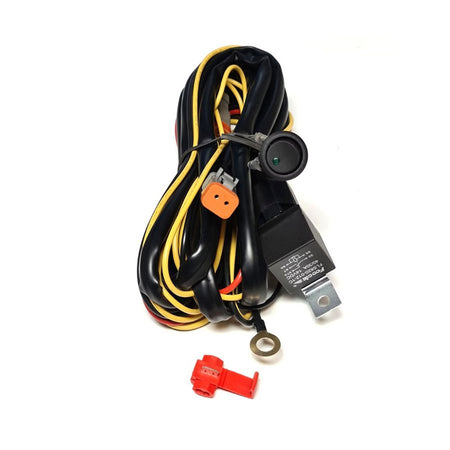 LED Extraljus Reläkabelsats med DT2-kontakt – För 1 eller 2