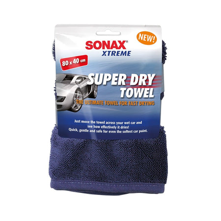 Sonax Xtreme SuperDry Towel 80x40cm – mikrofiber torkduk för bil - Carlevel - Bilvård > Mikrofiberdukar
