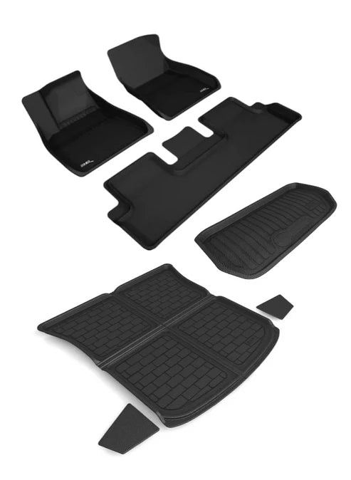 produktbild framifrån visande Litet Paket 3D Maxpider Tesla Model Y 2021–2024/5 – Sits – TESLA