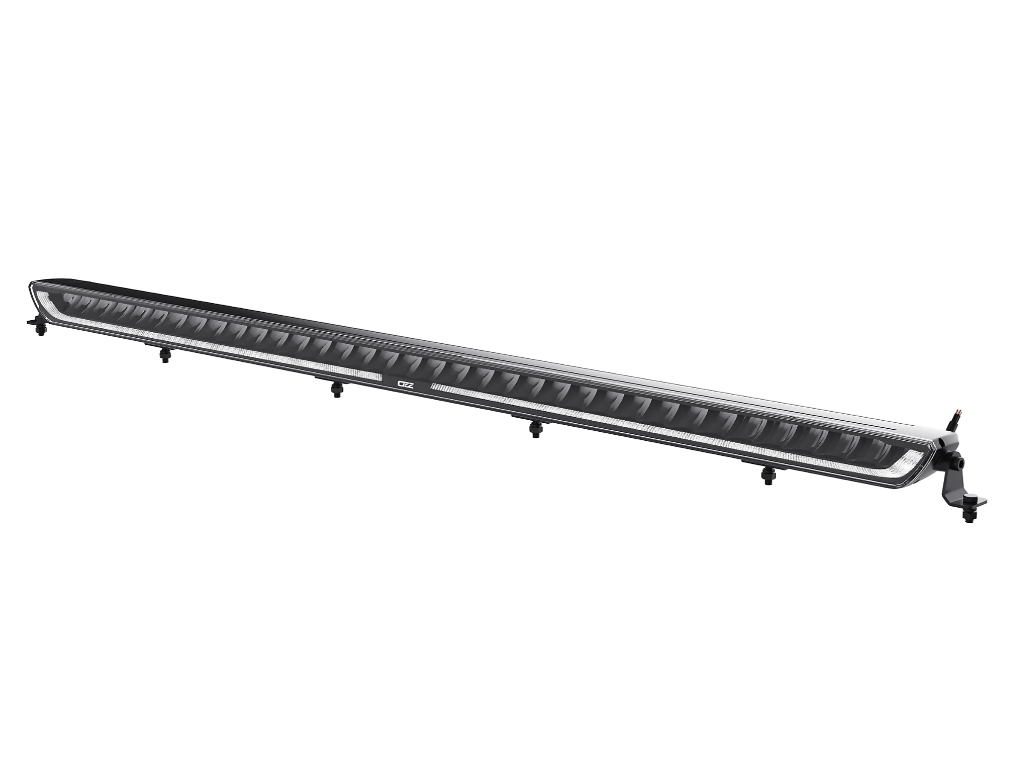 närbild på detaljer och material av OZZ XB1 P52" Extraljusramp – Svart – OZZ