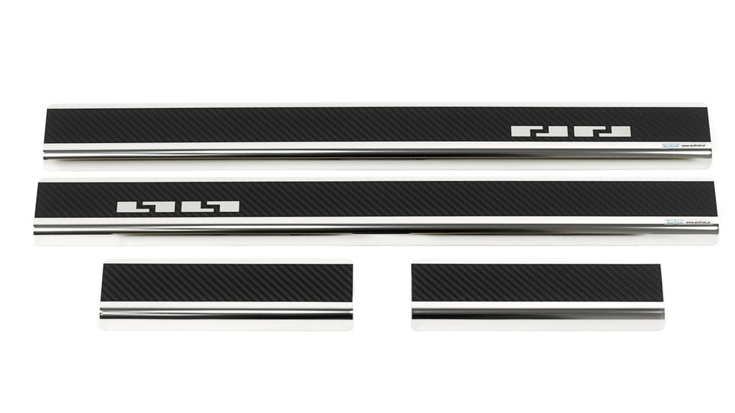 Tröskelskydd till Skoda Fabia IV 5D 2021+ – Kolfiber-look