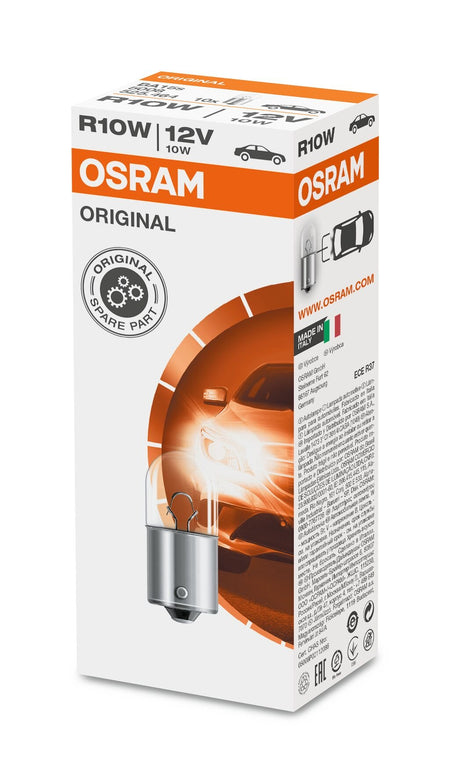Osram – 5008 – METAL BASE R10W (UNPACKED) – produktbild framifrån | OSRAM