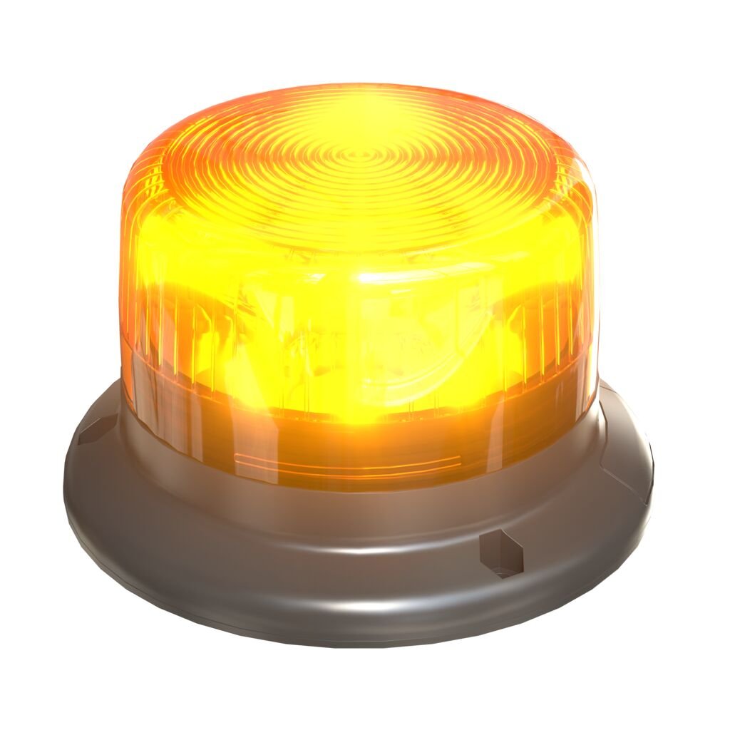 sidovy som visar profil och design av OSRAM LIGHTsignal LED BEACON LIGHT – OSRAM