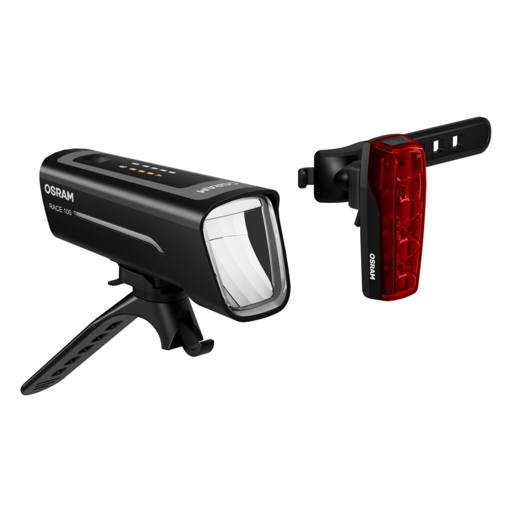 OSRAM LEDsBIKE RACE 100 SET – närbild detaljer | OSRAM