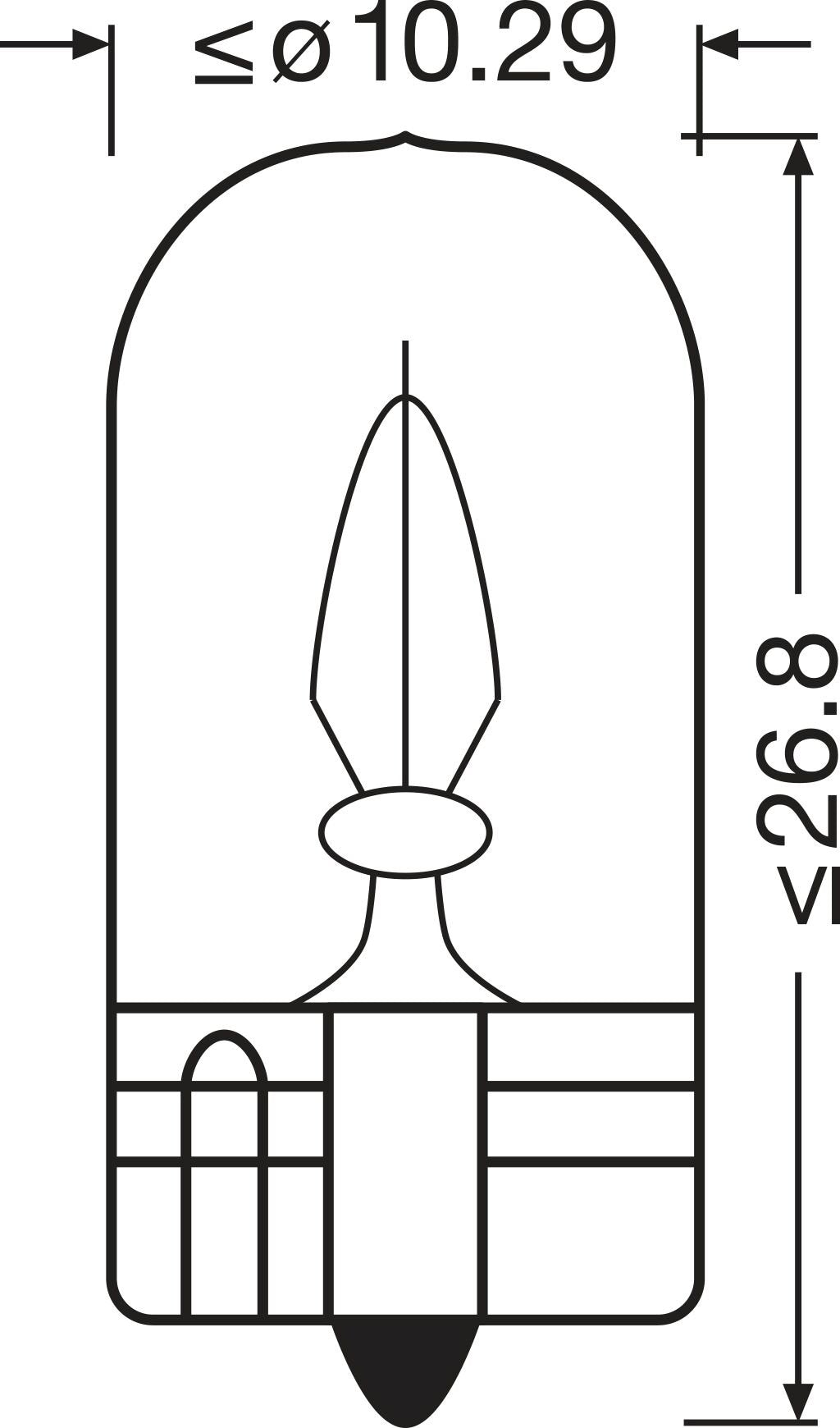 OSRAM ORIGINAL – WEDGE BASE – 3W – 24V – W2.1x9.5d – i användning | OSRAM