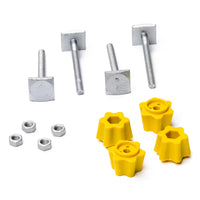 T-spårsbultar 20x20 mm – 4-pack för takräcke & tillbehör