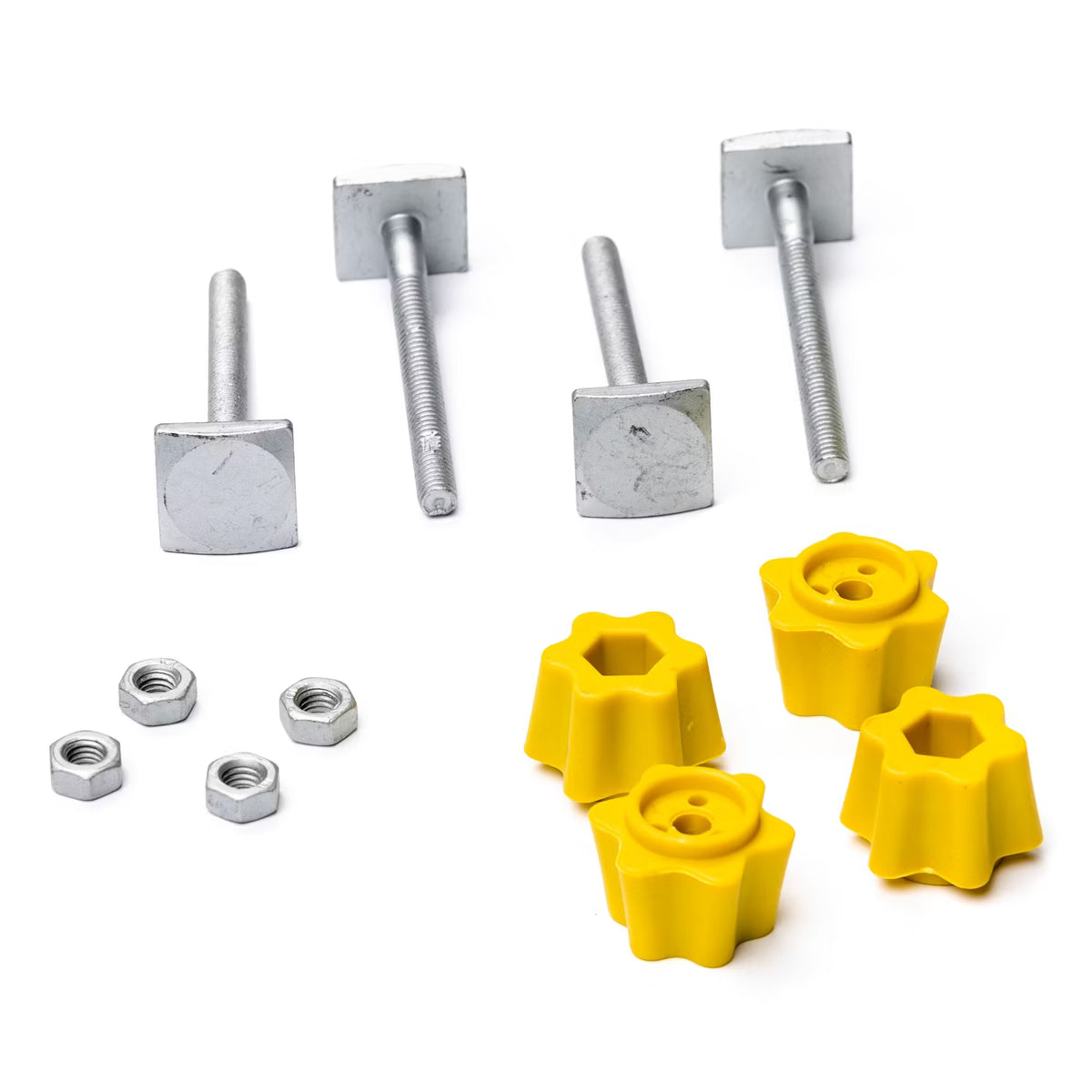 T-spårsbultar 20x20 mm – 4-pack för takräcke & tillbehör