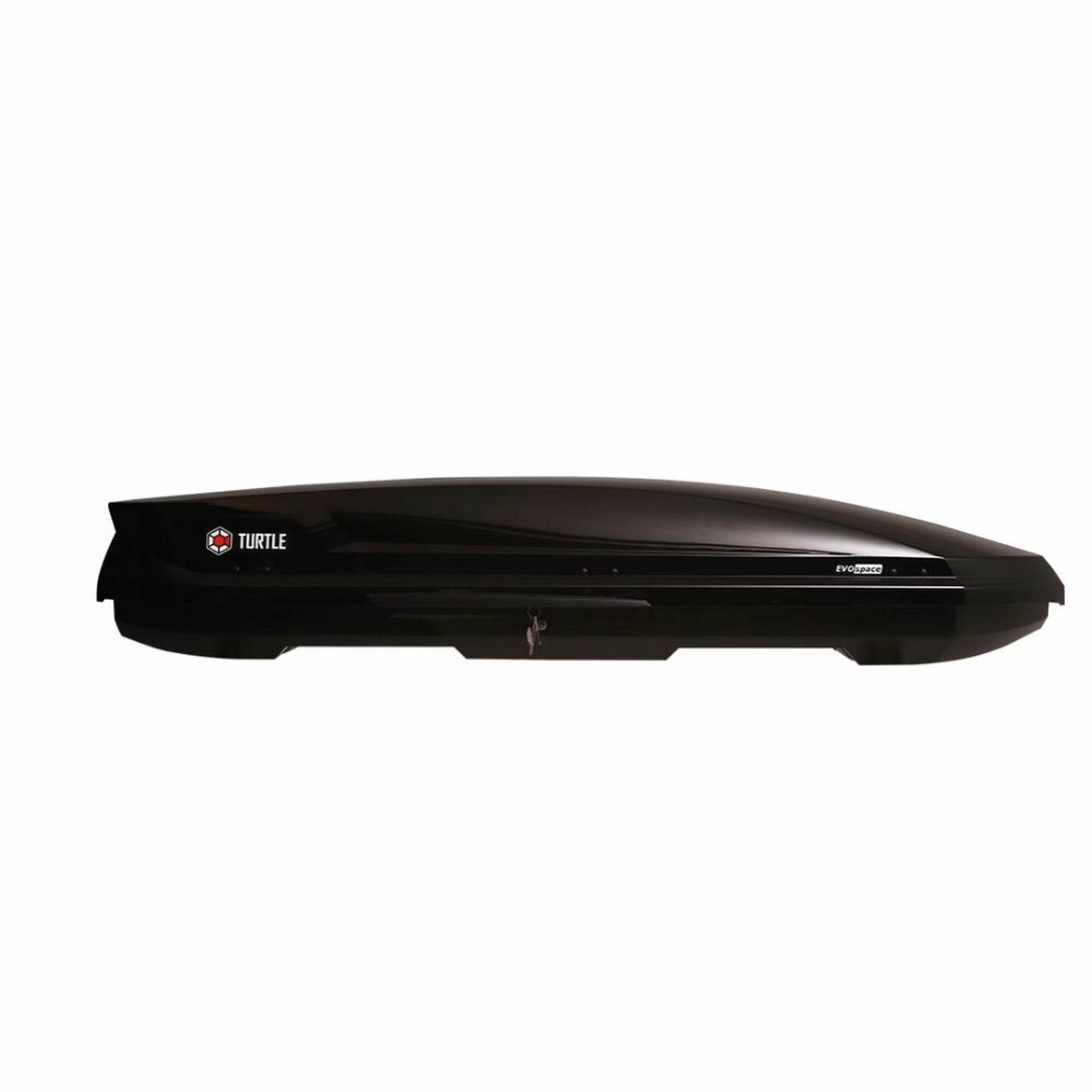 Takbox Turtle EVO Space 310 liter blanksvart – dubbelsidig öppning – produktbild – Lasta & Dra > Takboxar