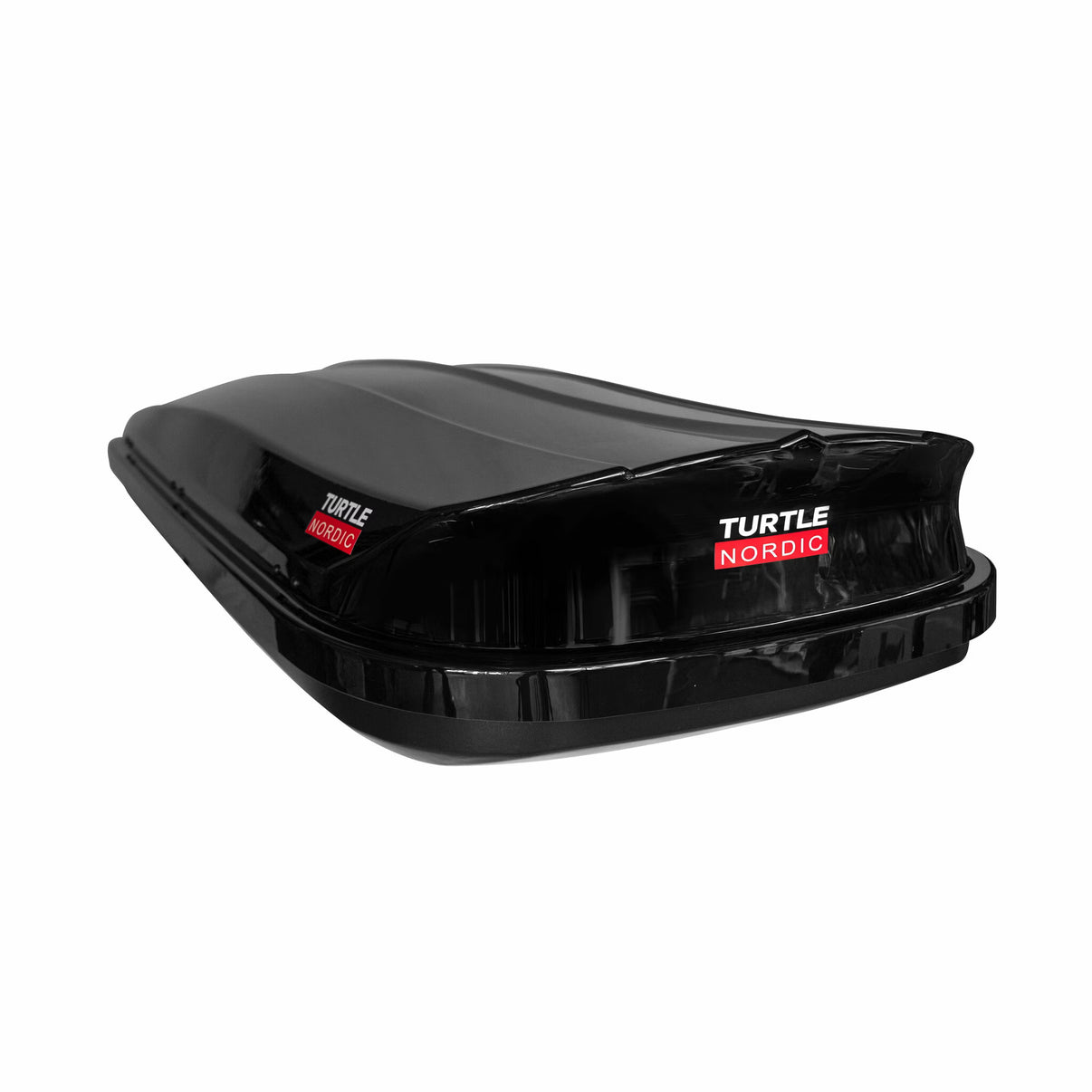 Takbox Turtle Nordic L – 480 liter – Blanksvart – detaljbild
