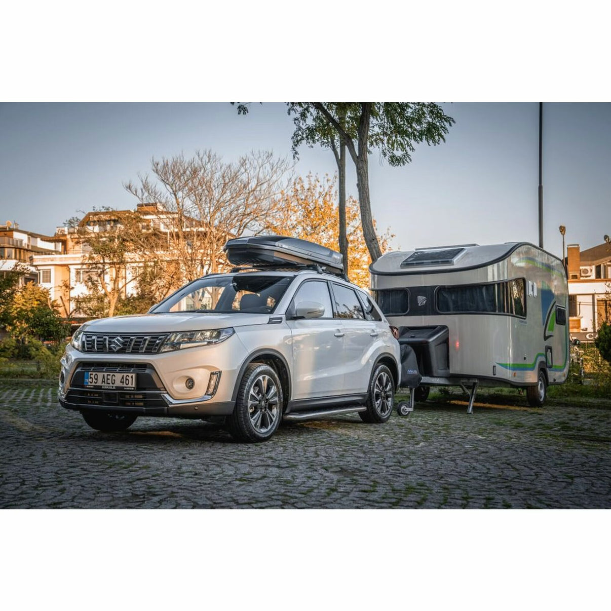 Takbox Turtle ECO Space – 310 liter – Antracit – Smidig & säker – bild 8