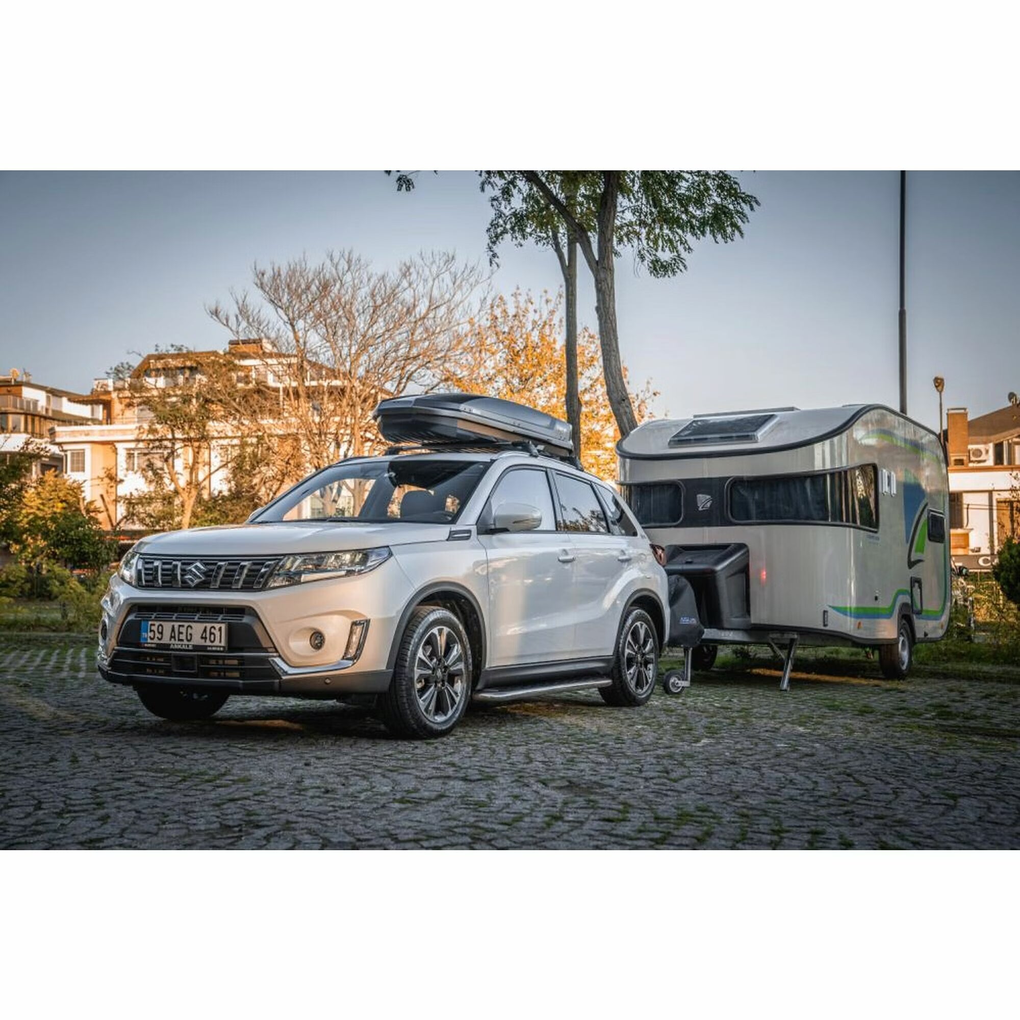 Takbox Turtle ECO Space – 310 liter – Antracit – Smidig & säker – bild 8