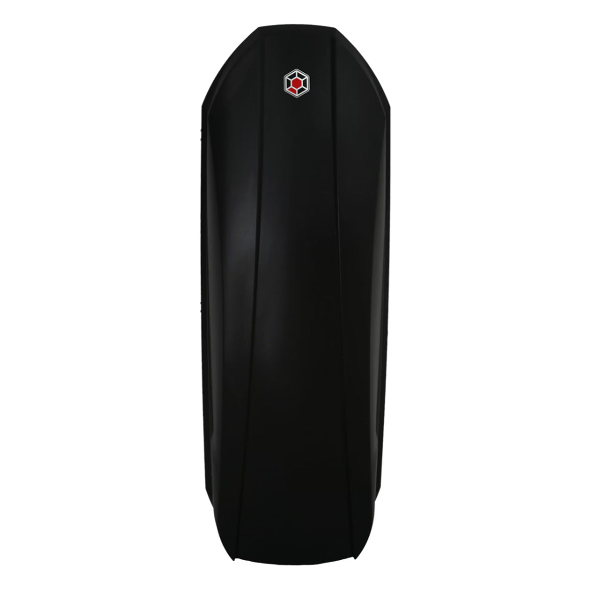 Takbox Turtle EVO Space 310 liter blanksvart – dubbelsidig öppning – närbild – Lasta & Dra > Takboxar