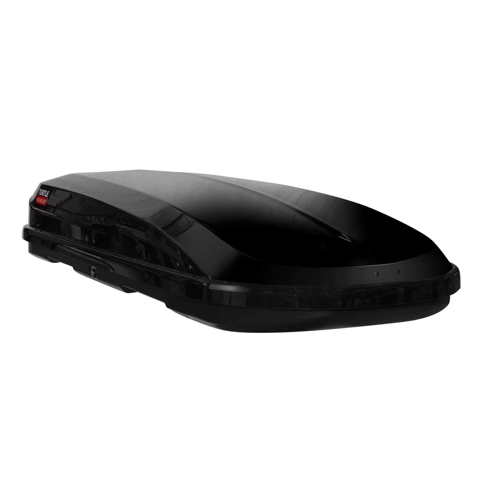 Takbox Turtle Nordic XL – 510 liter – Blanksvart – närbild