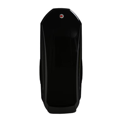 Takbox Turtle Tirol – 420 liter – Blanksvart – Aerodynamisk & säker – detaljbild