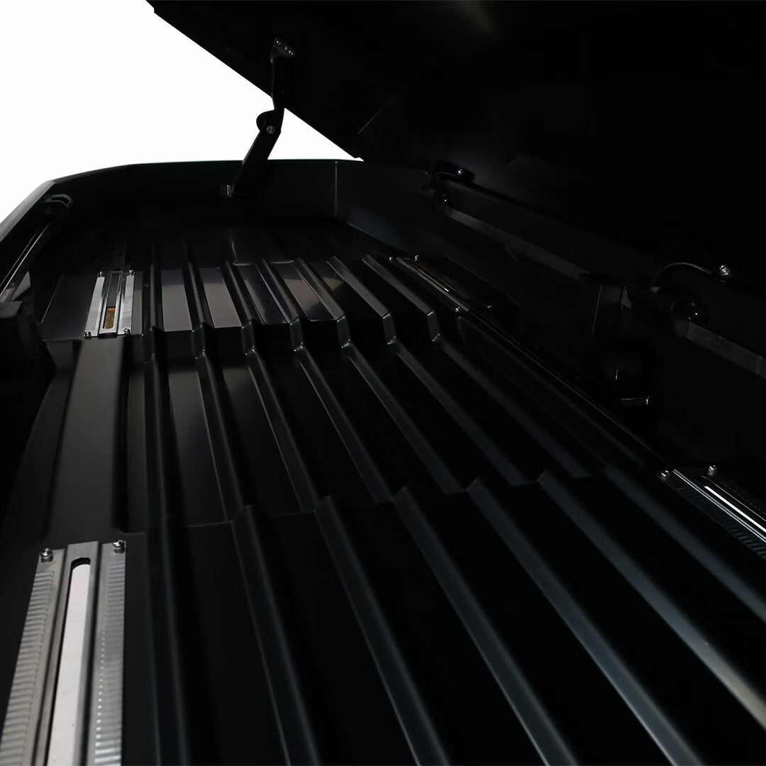 Takbox Turtle Tirol – 420 liter – Blanksvart – Aerodynamisk & säker – bild 6