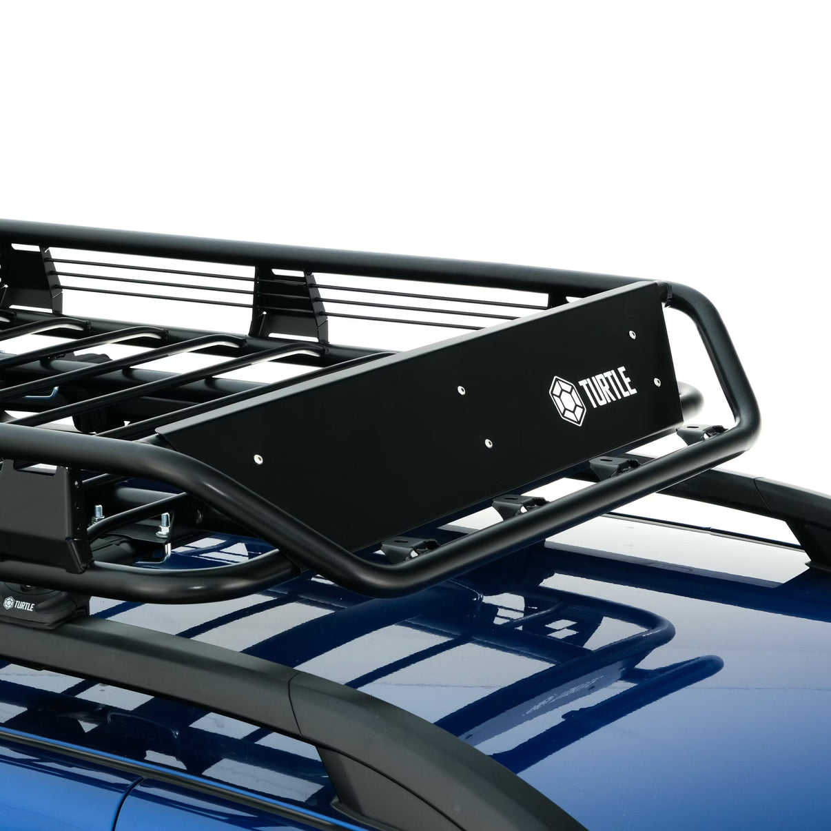 Takkorg Turtle Pro – Svart pulverlackerad – 105x135 cm – Robust lastkorg – alternativ vy