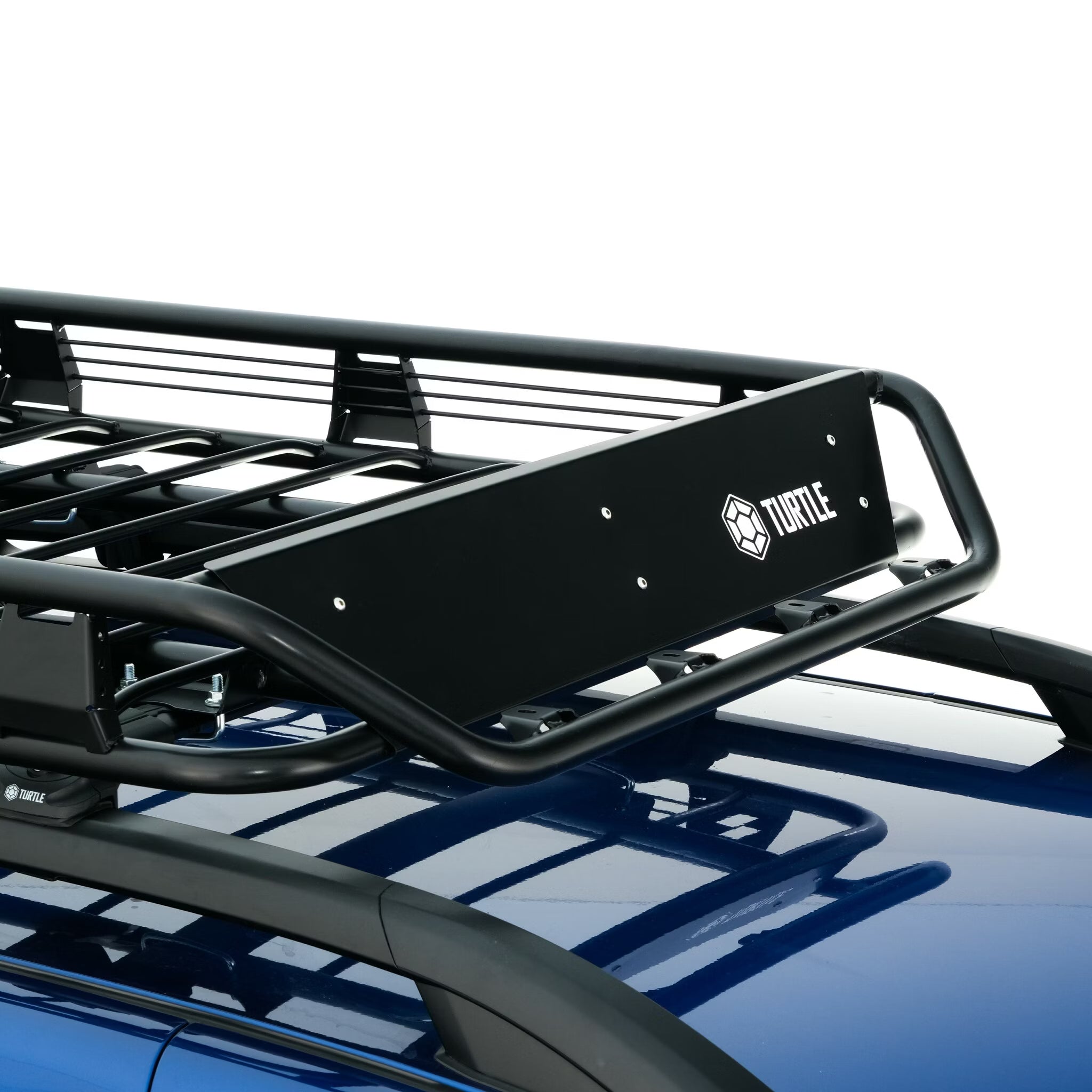 Takkorg Turtle Pro – Svart pulverlackerad – 105x135 cm – Robust lastkorg – alternativ vy