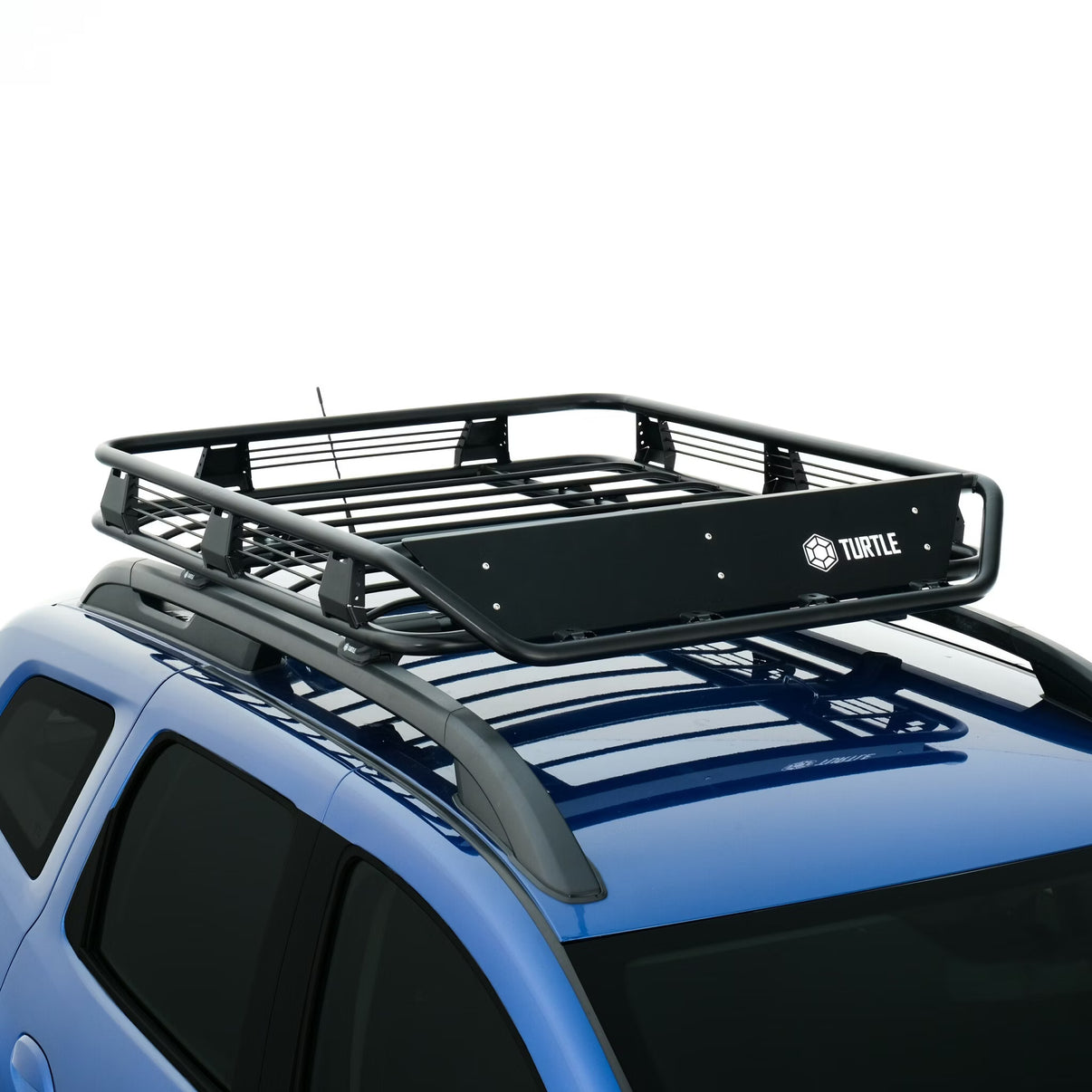 Takkorg Turtle Pro – Svart pulverlackerad – 105x135 cm – Robust lastkorg – användning