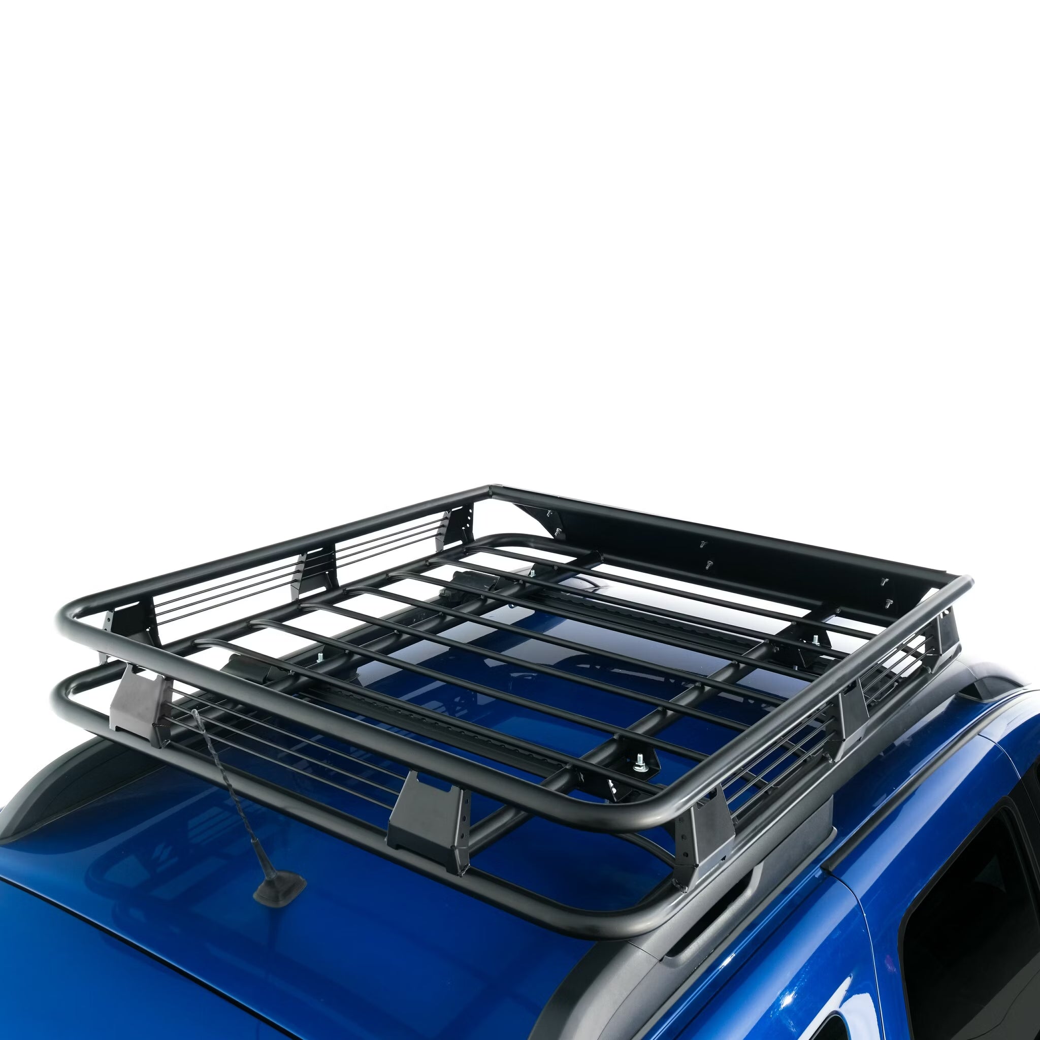Takkorg Turtle Pro – Svart pulverlackerad – 105x135 cm – Robust lastkorg – produktbild