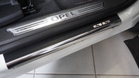 Tröskelskydd stål/kolfiber Opel Grandland 2017–2024 - Carlevel - 