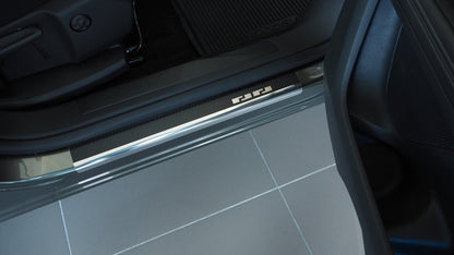 Tröskelskydd stål/kolfiber Peugeot 5008 II 2017–2024 - Carlevel - 