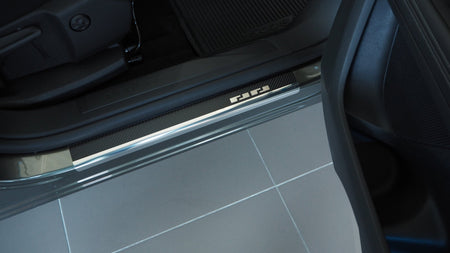 Tröskelskydd stål/kolfiber Peugeot 5008 II 2017–2024 - Carlevel - 