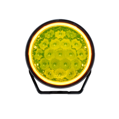 bild som visar användning av W9 Phoenix XTREME LED Extraljus – Yellow – PHOENIX