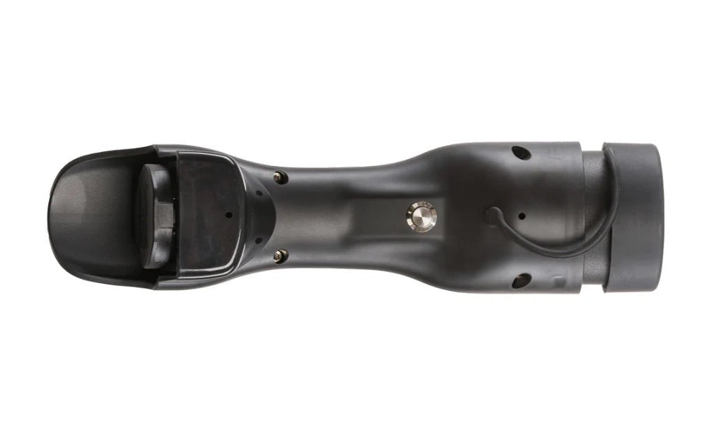 sidovy som visar profil och design av Adapter Typ 2 till Schuko 230 V 16A V2L Vehicle to Load – Evconnect – Evconnect
