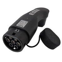 produktbild framifrån visande Adapter Typ 2 till Schuko 230 V 16A V2L Vehicle to Load – Evconnect – Evconnect
