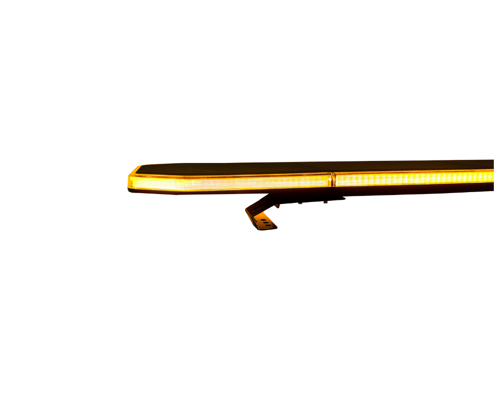 närbild på detaljer och material av V – Sight Basic LED Blixtljusramp Klass 2 (R65, R10) 1200mm – V-SIGHT