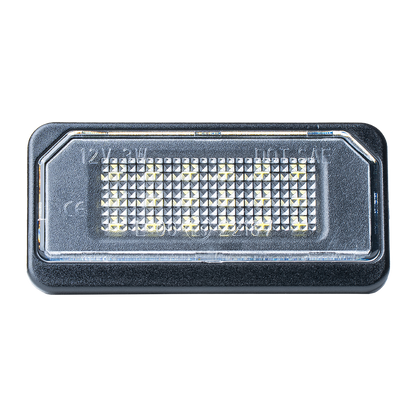 Skyltbelysning Tesla Model X & Model S – produktbild framifrån | Xenonkungen