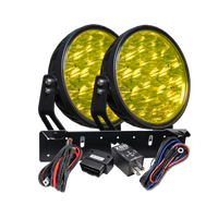 W – Light Phoenix W9 DARK RAD2 – Yellow – produktbild framifrån | W-Light